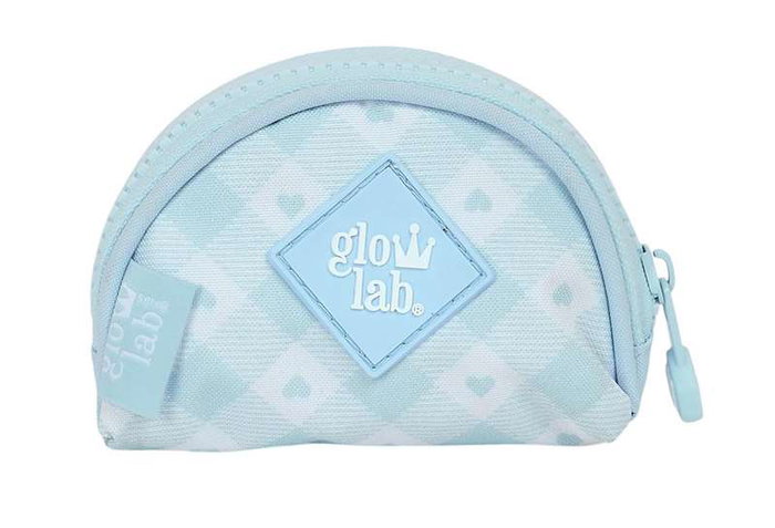 Monedero Glow Lab Cisnes Azul 9.5 x 7 x 3 cm