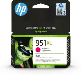 HP Cartucho de tinta original 951XL de alta capacidad Magenta