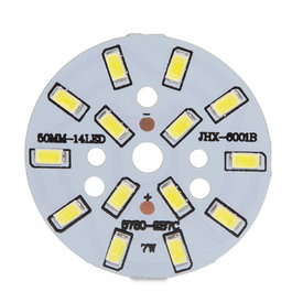 Módulo LED 7W 700Lm 6000K 15 LEDs Ø50mm Luz Fría
