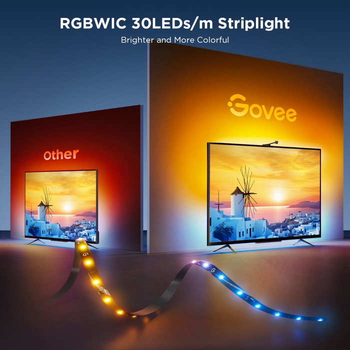 Govee H6098 Netflix Envisual Tira de luz inteligente 55-65 pulgadas