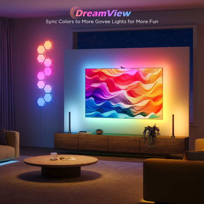 Govee H6098 Netflix Envisual Tira de luz inteligente 55-65 pulgadas