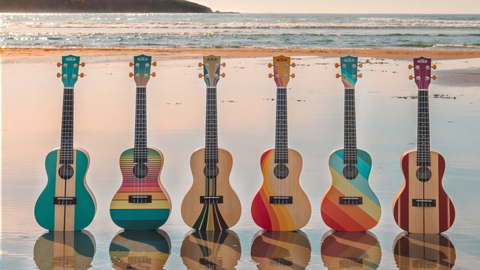 Kala Ukelele Concierto Serie Surf Rip Tide
