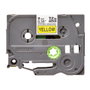 Brother Cinta Laminada TZeS621 Amarillo / Negro 9mm x 8m