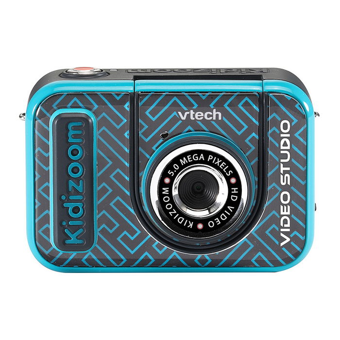 VTech Kidizoom Video Studio HD - Cámara digital para niños de 5 años, 5 MP, pantalla 2.4", multicolor, idiomas: alemán, holandés, inglés, español, francés