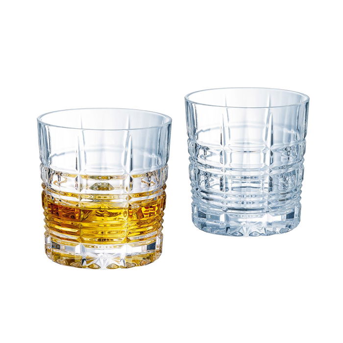 Caja 6 Vasos Bajos Vidrio Brixton Arcoroc 30 cL