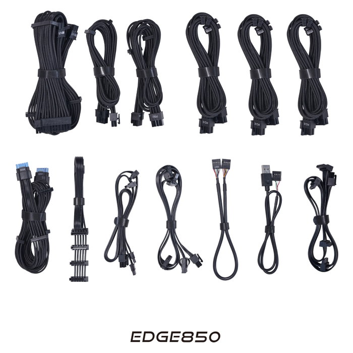 Lian Li EDGE EG0850 850W 80 PLUS Platinum PCIe 5.1 ATX 3.1 Negro
