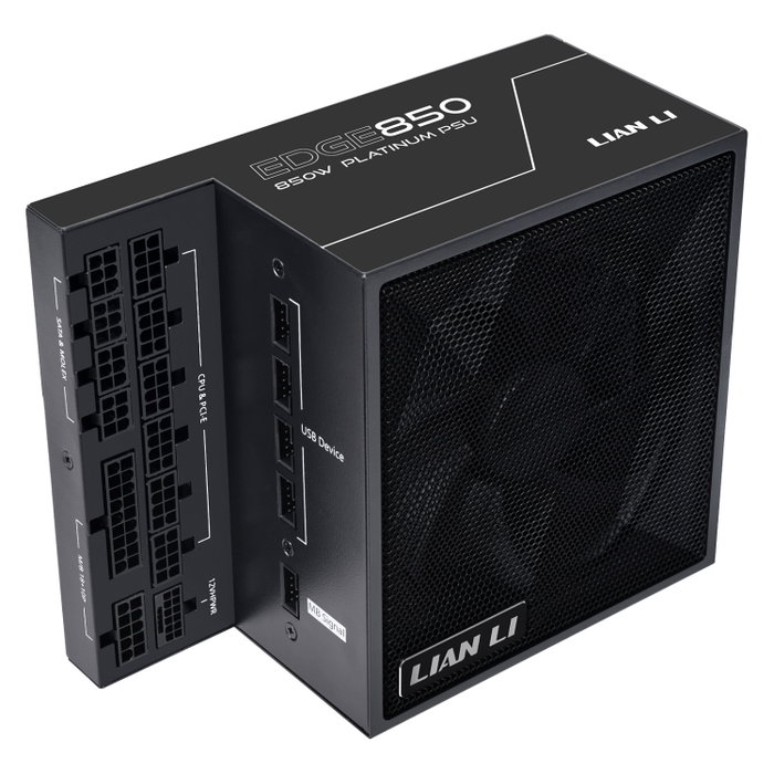 Lian Li EDGE EG0850 850W 80 PLUS Platinum PCIe 5.1 ATX 3.1 Negro