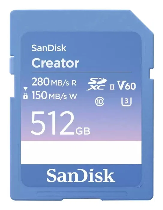 Sandisk Creator SD UHS-II 512GB