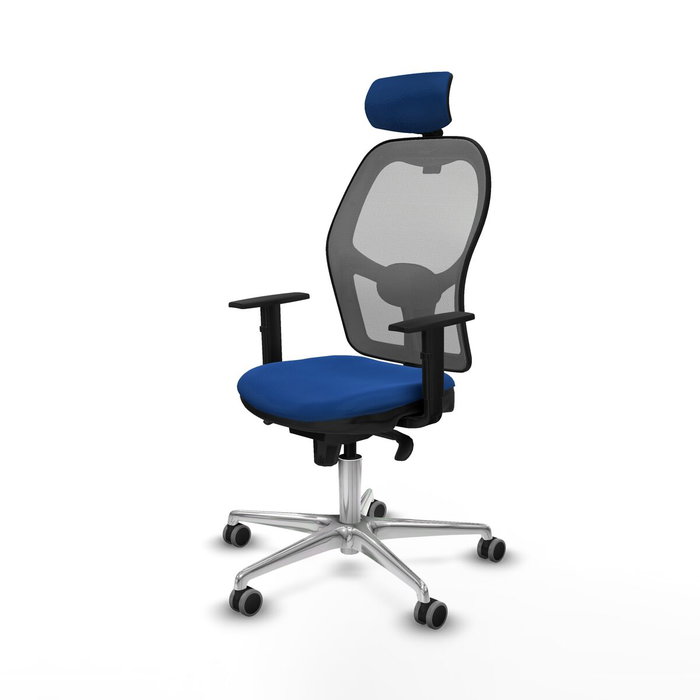 PIQUERAS Y CRESPO Silla de oficina Jorquera Azul y Gris PIQUERAS Y CRESPO Silla de oficina Jorquera Azul y Gris