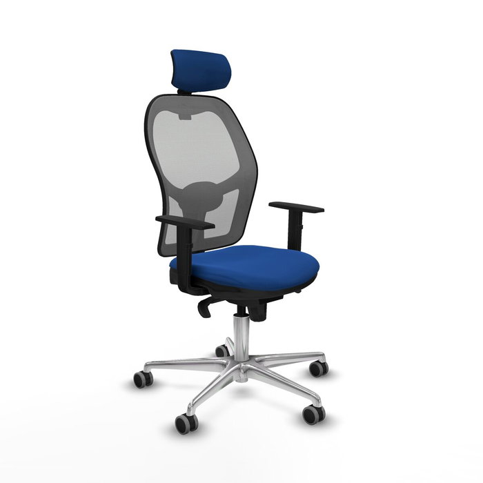 PIQUERAS Y CRESPO Silla de oficina Jorquera Azul y Gris PIQUERAS Y CRESPO Silla de oficina Jorquera Azul y Gris
