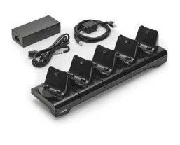 Zebra CRD-MPM-5SCHGUK1-01 Estación de carga de 5 ranuras Negro