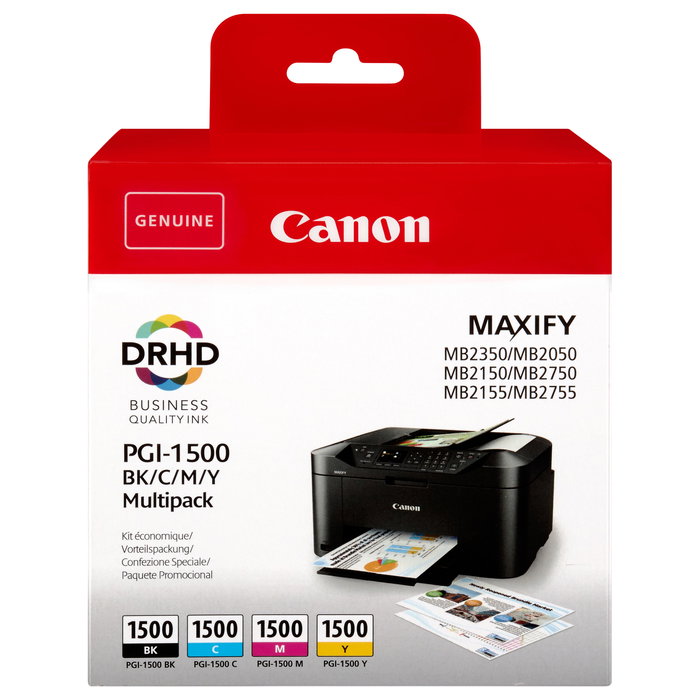Canon PGI-1500 Multipack de Cartuchos de Tinta Original Canon PGI-1500 Multipack de Cartuchos de Tinta Original