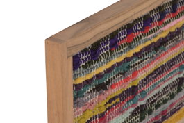 DKD Home Decor Cuadro Boho Multicolor 3 x 90 x 60 cm (2 Unidades)