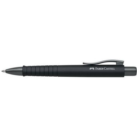 Faber Castell Bolígrafo Poly Ball Urban Negro Tinta Azul XB