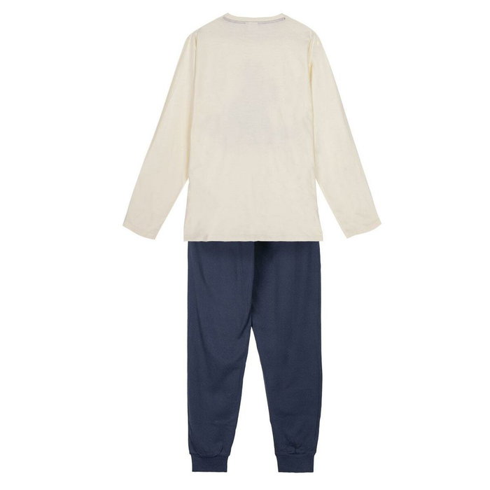 Cerdá Pijama Largo Single Jersey Warner 100 Beige Talla S