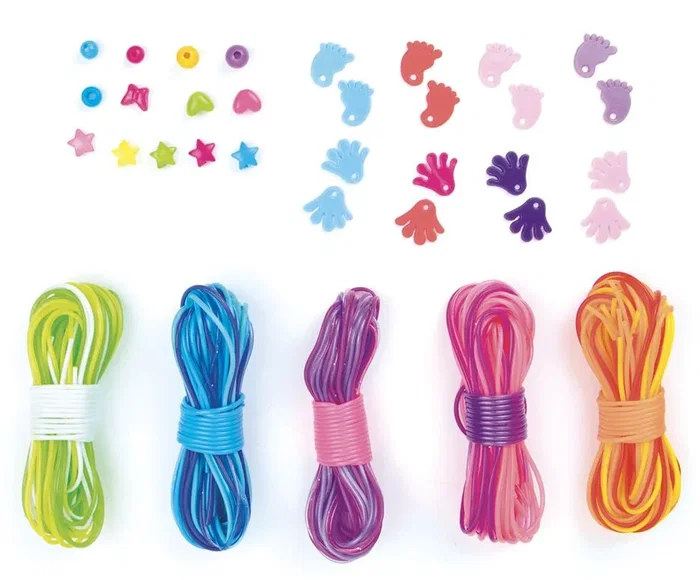 Sycomore AUS3700143944175 Lovely Box - 5 técnicas Scoubidou - Edades 7+ Sycomore AUS3700143944175 Lovely Box - 5 técnicas Scoubidou - Edades 7+