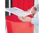 LEITZ WOW Papelera de 15L Rojo