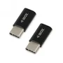 Ibox Adaptador USB C a micro-USB IAMCS2 Negro