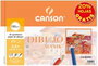 Canson Bloc de Dibujo Basik Espiral A4+ 130g - Set de 10