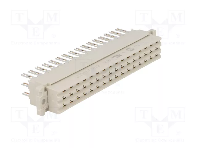 HARTING DIN 41612 conector hembra de 48 pines recto HARTING DIN 41612 conector hembra de 48 pines recto