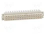 HARTING DIN 41612 conector hembra de 48 pines recto
