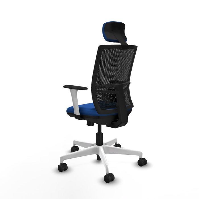 PIQUERAS Y CRESPO Silla de oficina Yunquera Azul y Negro PIQUERAS Y CRESPO Silla de oficina Yunquera Azul y Negro