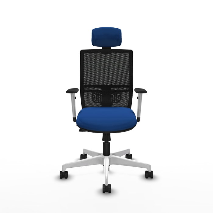 PIQUERAS Y CRESPO Silla de oficina Yunquera Azul y Negro PIQUERAS Y CRESPO Silla de oficina Yunquera Azul y Negro