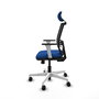 PIQUERAS Y CRESPO Silla de oficina Yunquera Azul y Negro