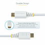 Cable USB Startech HDMI2-CABLE-4K60-10W Blanco 3 m