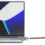 Compulocks MBPR16LDG02 Cable Antirrobo Plata para MacBook Pro 16" M1, M2, M3, M4