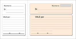 Talonario Vales Loan (Set de 10)