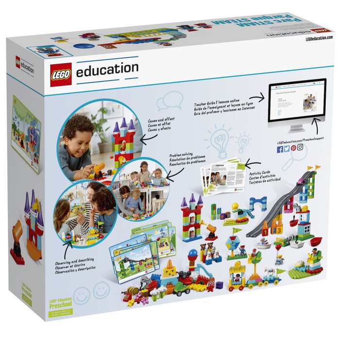 Lego Parque STEAM Lego Duplo, Juguete Educativo para Niños a Partir de 3 Años