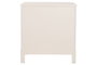 DKD Home Decor Mesita de Noche Tradicional Gris Claro Metal y MDF 2 Cajones 42 x 56.2 x 53 cm