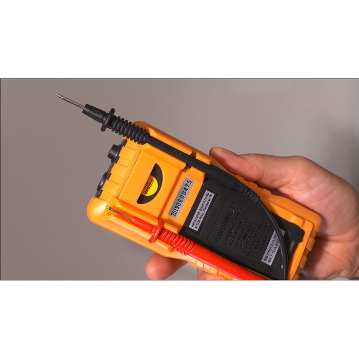 Pancontrol Multímetro Digital CAT III 600V Minimeter NCV Probador de Voltaje Pantalla Iluminada