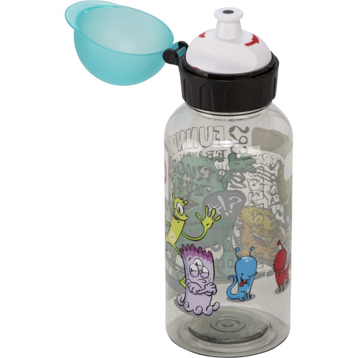 Emsa Kinder Set Trinkflasche 0,4l Brotdose Monster Emsa Kinder Set Trinkflasche 0,4l Brotdose Monster