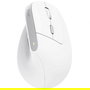 Trust Ratón Ergonómico Inalámbrico Bayo II Recargable Blanco 25398 Hasta 2400 DPI