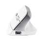 Trust Bayo II Ratón Ergonómico Vertical Inalámbrico Blanco