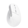Trust Bayo II Ratón Ergonómico Vertical Inalámbrico Blanco