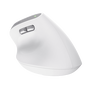 Trust Bayo II Ratón Ergonómico Vertical Inalámbrico Blanco