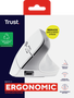 Trust Bayo II Ratón Ergonómico Vertical Inalámbrico Blanco