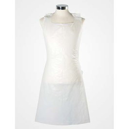 Bifull Delantal Desechable Polietileno Blanco 100 Unidades 84x110cm