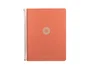 Antartik Cuaderno Espiral Micro A4 Tapa Foam 120Hojas 90gr Cuadrícula 5mm, 5 Bandas Sección, 4 Taladros, Color Coral