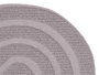 GIFTDECOR Felpudo de Nudos Gris 50x80cm