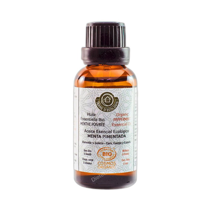 Terre D'Ecologis Aceite Esencial Ecológico Menta Pimentada 30 ml Terre D'Ecologis Aceite Esencial Ecológico Menta Pimentada 30 ml