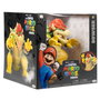JAKKS PACIFIC Figura Bowser Super Mario Bros 17,5cm La Película Articulada con Efecto de Fuego