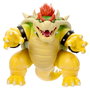 JAKKS PACIFIC Figura Bowser Super Mario Bros 17,5cm La Película Articulada con Efecto de Fuego