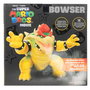 JAKKS PACIFIC Figura Bowser Super Mario Bros 17,5cm La Película Articulada con Efecto de Fuego