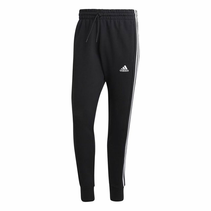 Pantalón Largo Deportivo Adidas 3Bandas Ft Tc Negro Hombre