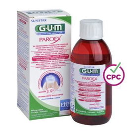 GUM Paroex Colutorio Tratamiento con Clorhexidina 0,12% - 300 ml