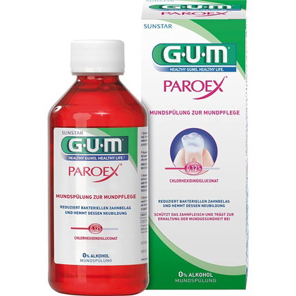 GUM Paroex Colutorio Tratamiento Clorhex 0,12 300ml GUM Paroex Colutorio Tratamiento Clorhex 0,12 300ml